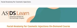 American Society For Dermatologic Surgery Facial Anatomy