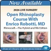 QMP 2026 Live Surgery Open Rhinoplasty Course With Enrico Robotti, MD Rhinocraft-The Hybrid and Rib Edition